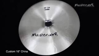 Masterwork Custom 16 China Masterwork Cymbals