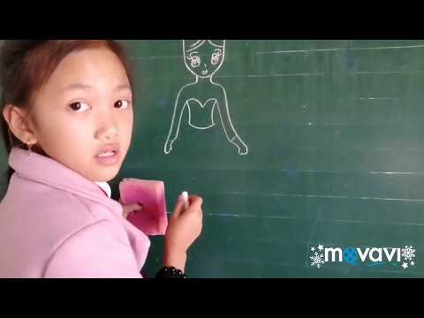 Học sinh lớp 4 thiết kế váy cho búp bê.p2 | 4th graders design skirts for dolls