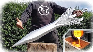 Aatroxs Sword The Darkin Blade - League of Legends (GIANT Aluminum Casting)