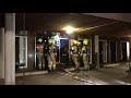 Brand carport bij woning in Heiloo