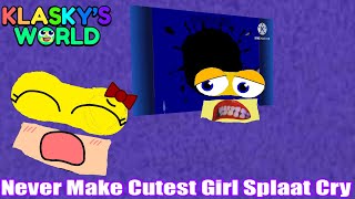 Klaskys World S1E17 Never Make Cutest Girl Splaat Cry