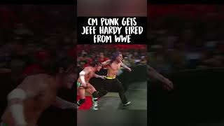 CM Punk Gets Jeff Hardy FIRED!!