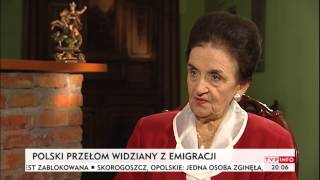 Wdowa Po Prezydencie Ryszardzie Kaczorowskim W Tvp Info Dziś Wieczorem, Tvp Info, 27.12.2013
