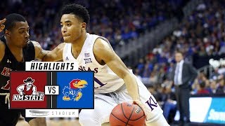 New Mexico State vs. No. 2 Kansas Basketball Highlights (2018-19) | Stadium