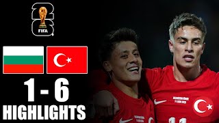 Bulgaria Vs Turkey 1-6 Highlights Fifa 2026 World Cup Qualifies Euro