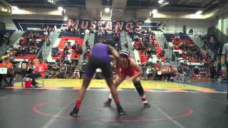 Eastsides Precious Bell Vs. Sierra Vistas Angelica Ochoa - Cif-Ss 160-Pound Final