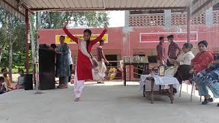 Dance Performance By 10Th Cl Girl Of Gsss Handesra