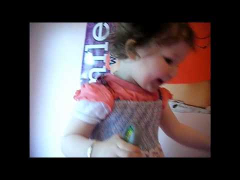 2 year old Ella singing 'Baby'-Justin Bieber.