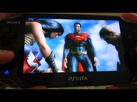 PS Vita - Injustice Gods Among Us Ultimate Edition Story Mode Gameplay