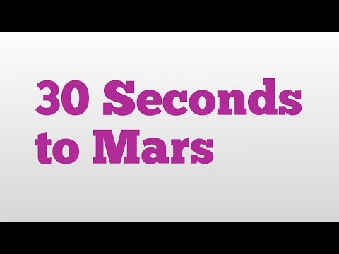 Header of 30 Seconds to Mars