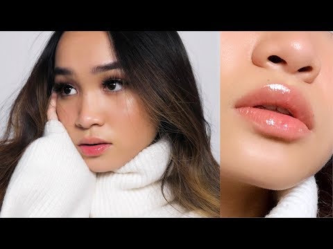 ANGEL BABY â° Matte Skin + Glossy Lips Makeup Tutorial - YouTube