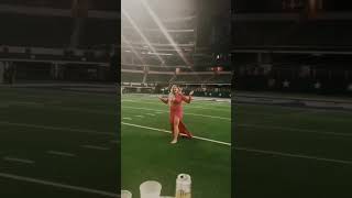 Girl Playing Football