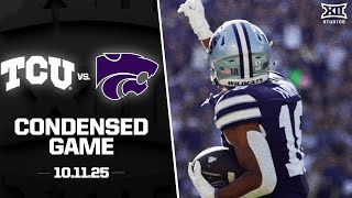 Tcu Vs. Kansas State Condensed Game 2025 Big 12 Football