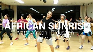 African Sunrise - West African Percussion | Zumba ® Mega Mix67 | By MiwMiw | The