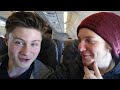 Im Flugzeug mit Dner & Simon