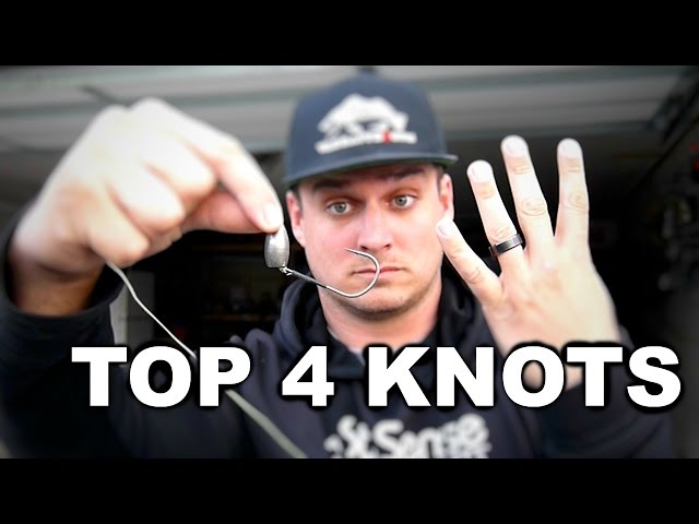 Watch TOP 4 Knots Every Fisherman MUST KNOW on YouTube.