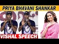 Vishal Speech 🔥 VIshal Speech about  Priya Bhavani Shankar Love ❤️Rathnam Pre Release Event