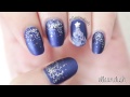 Water Bubble Christmas Tree Nails + GIVEAWAY #4