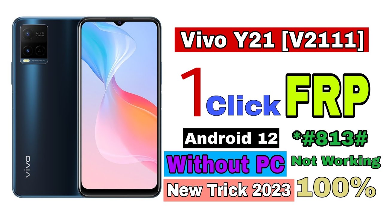 Vivo Y21 Google Account Remove without PC 100% | VIVO Vivo Y21 Google Account Remove without PC 100% | VIVO