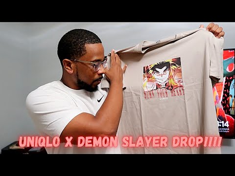 UNIQLO X DEMON SLAYER DROP!!!!!!!!!!!!!