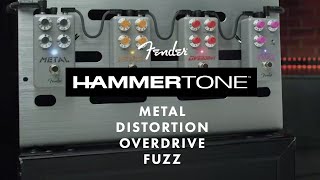 Exploring the Fender Hammertone Fuzz, Overdrive, Distortion & Metal Pedals | Effects Pedals | Fender
