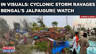 Bengal's Jalpaiguri Battered: Cyclone Disaster Moments On Cam| BJP Attacks TMC| Mamata Meets Victims