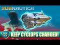 SUBNAUTICA - How to keep your Cyclops CHARGED