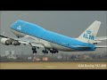 Heavies take off at Schiphol Amsterdam Airport!