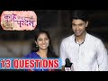 Kahe Diya Pardes | Top 13 Questions with Shiv & Gauri | Zee Marathi Serial