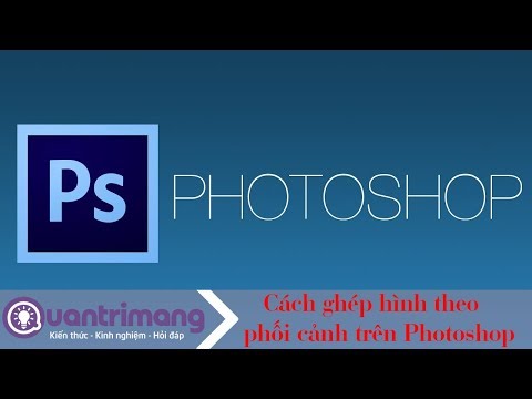 Cách ghép hình theo phối cảnh trên Photoshop