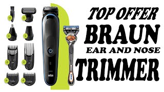 Top Best Braun Hair Clippers For Men Mgk5280 Ear And Nose Trimmer Review 2021 Saleplace1