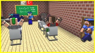 POLİSLER, OKULA BASKIN YAPIYOR KÖTÜ ÇOCUĞU ARIYOR! 😱 - Minecraft