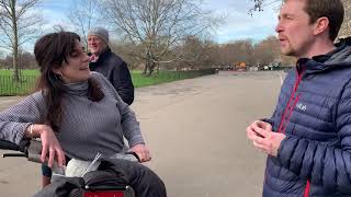 18+ Speaker vs Lady Visitors Speakers Corner Jan 13th 2019
