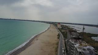 Видео Евпатория Новый пляж ул Симферопольская DJI Mavic Pro от Жизнь собачья Доберманячья, Симферопольская улица, Евпатория, Украина