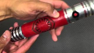 Led Saber Reveal - First Order And Acklay