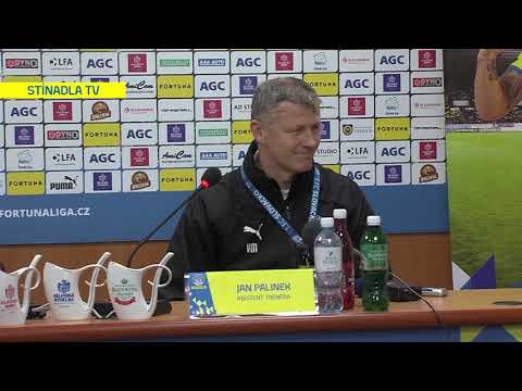 Tiskov konference hostujcho trenra po utkn Teplice - Slovcko (8.3.2020)