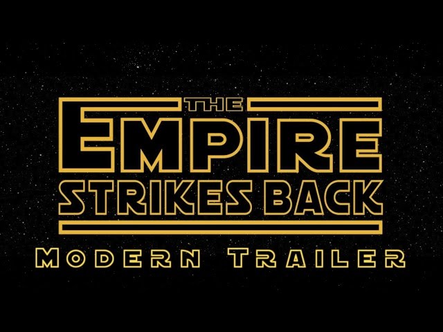 Modern Trailer Of Star Wars: The Empire Strikes Back - Video