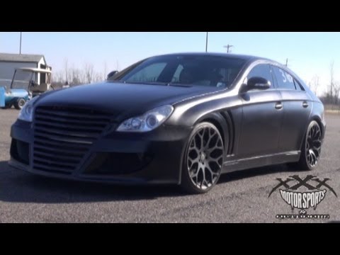 SUPERCHARGED Mercedes AMG CLS63 DRAG RACING! - YouTube