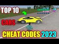 GTA Vice City | Top 10 | Car Cheats ( New 2023 ) | GTA Vice City Car Cheats | SHAKEEL GTA