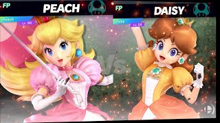 Super Smash Bros Ultimate Amiibo Fights Request Peach Vs Daisy