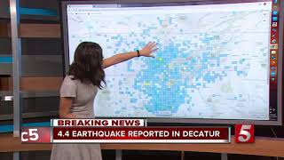 Two earthquakes shake Tennessee overnight