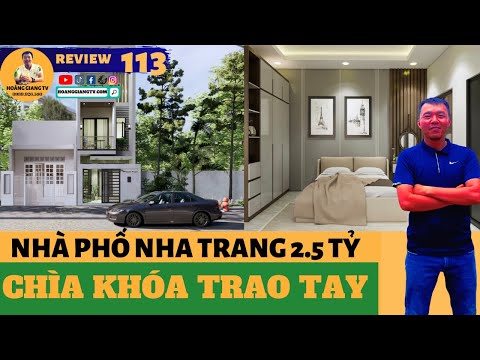 RẺ QUÁ MÀ - BÁN NHÀ NHA TRANG CHÌA KHÓA TRAO TAY, NHÀ 3 TẦNG BÀN GIAO FULL NỘI THẤT | HOÀNG GIANG TV
