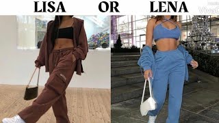 Lisa OR Lena makeup fashion and outfits 💓
