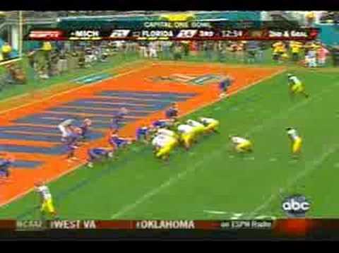Michigan Highlights from the 2008 Capital One Bowl