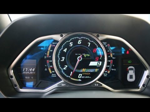 Lamborghini Aventador Top Speed run!! - YouTube