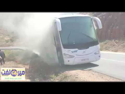 لحظة احتراق حافلة CTM قرب شاطئ الكزيرة بسيدي افني لحظة احتراق حافلة CTM قرب شاطئ الكزيرة بسيدي افني #1