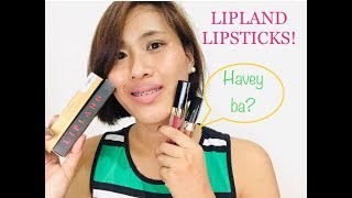 Lipland Lipsticks Review