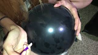 Asmr Brushing Black Balloons Popping Balloons No Talking