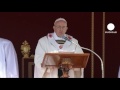 Protect creation says Pope Francis in first address