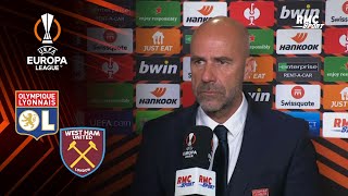 OL 0-3 West Ham : "Les joueurs ne lâcheront jamais" rassure Bosz après l'élimination